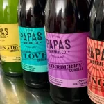 Papas Mineral Co Cordials