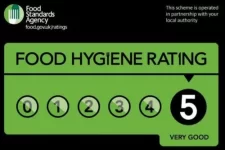 Food-hygiene-5-star-Belfast-Catering-Table